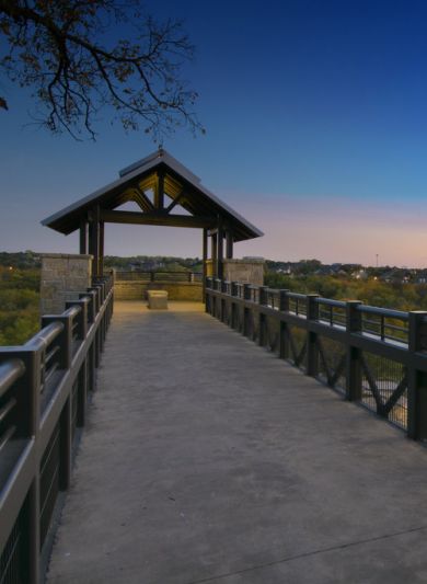 Crossings on marsh arbor hills nature preserve